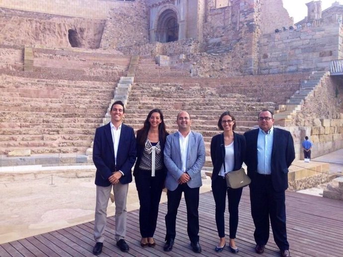 Una delegación de Tarragona visita el Puerto de Cartagena