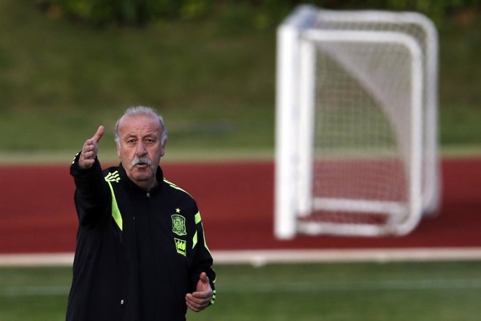El seleccionador español Vicente del Bosque