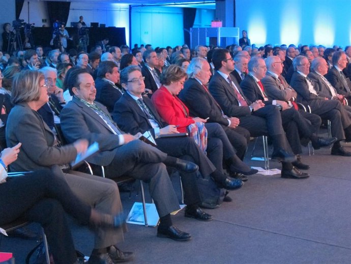 Asistentes a la XXX reunión del Círculo de Economía en Sitges.