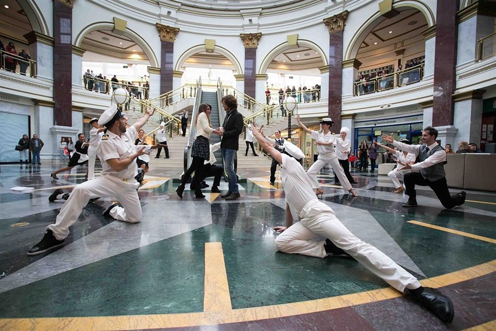 Flashmob de Pullmantur