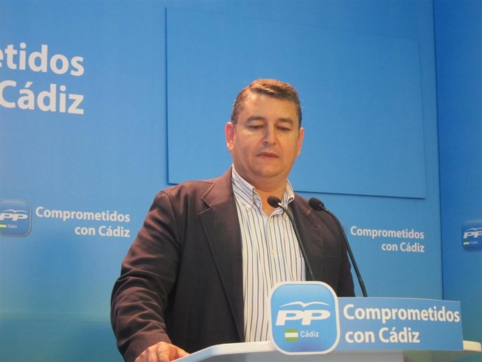 Antonio Sanz en rueda de prensa