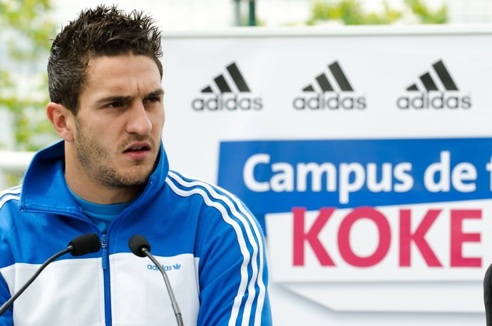 El jugador del Atlético Koke