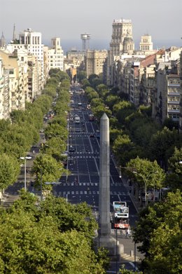Passeig de Gràcia / paseo de Gràcia de Barcelona