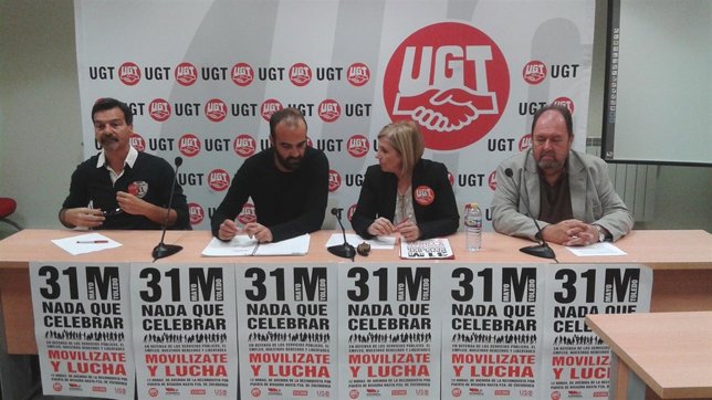 Sindicatos presentan protesta 31 de amyo