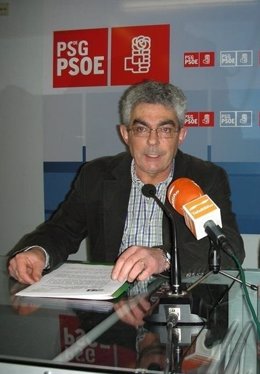 El secretario provincial del PSOE de Ourense, Raúl Fernández