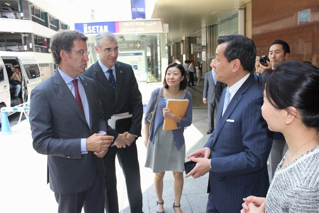 NOTA, AUDIOS E FOTOS: FEIJÓO PROMOVE EN XAPÓN A COLABORACIÓN ENTRE A AUTOMOCIÓN 