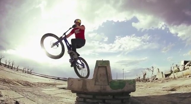 Danny MacAskill en Epecuén
