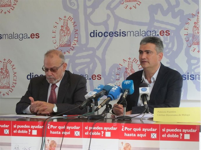 Luis López de Sebastián y Patricio Fuentes, en la Diócesis de Málaga