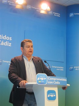 Antonio Sanz en rueda de prensa