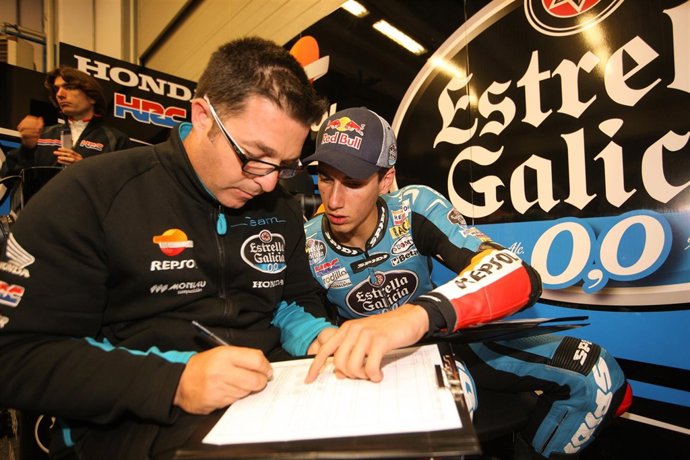 Alex Rins en el GP Italia