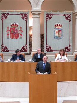 Pedro Sanz, Presidente Del Gobierno De La Rioja