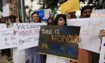 Protestas contra los "crímenes de honor" en Pakist
