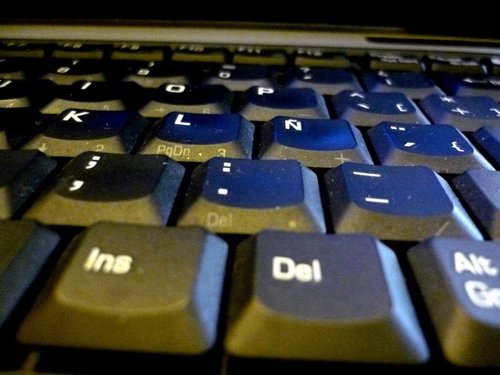 Fotografía de teclado