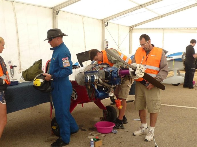 Fórmual 1 del aire en el Aeropuerto de Lleida