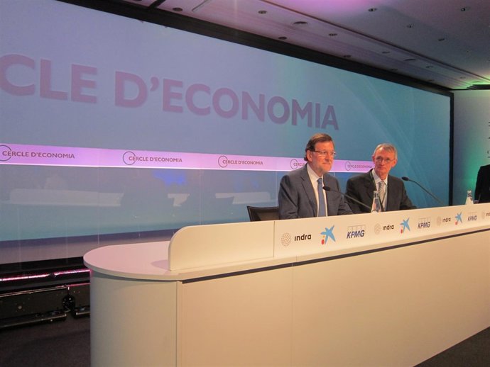 Mariano Rajoy en el Círculo de Economía