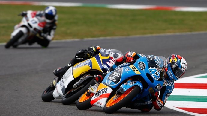El piloto español de Moto3 Álex Rins