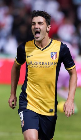El jugador español David Villa
