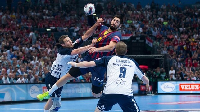 Karabatic en la final de la Champions