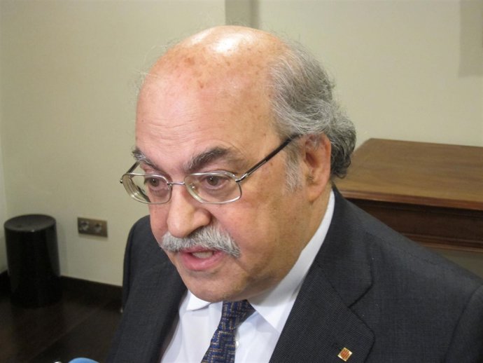 El conseller A.Mas-Colell 