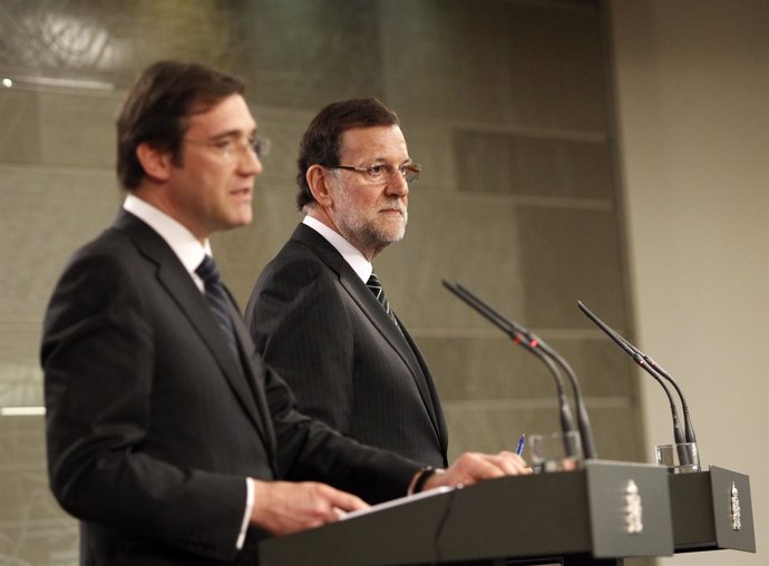 Mariano Rajoy y Passos Coelho