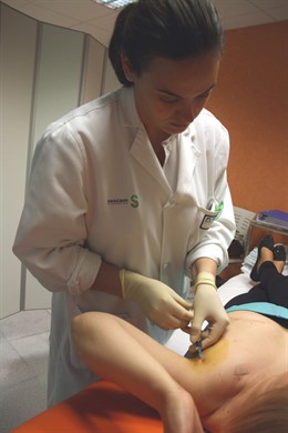 Inyección cáncer de mama