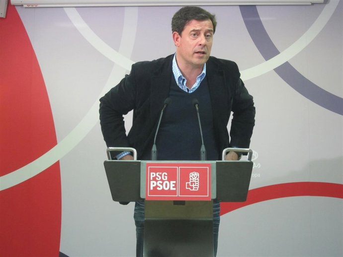 El secretario xeral del PSdeG, José Ramón Gómez Besteiro