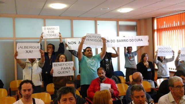 Pleno municipal en Vigo sobre plan Barrio do Cura