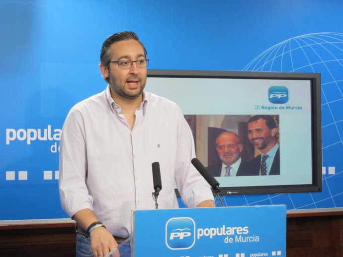 El portavoz adjunto del Partido Popular de la Región de Murcia