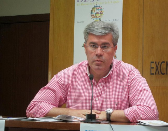 El alcalde de Jaén, José Enrique Fernández de Moya (PP).