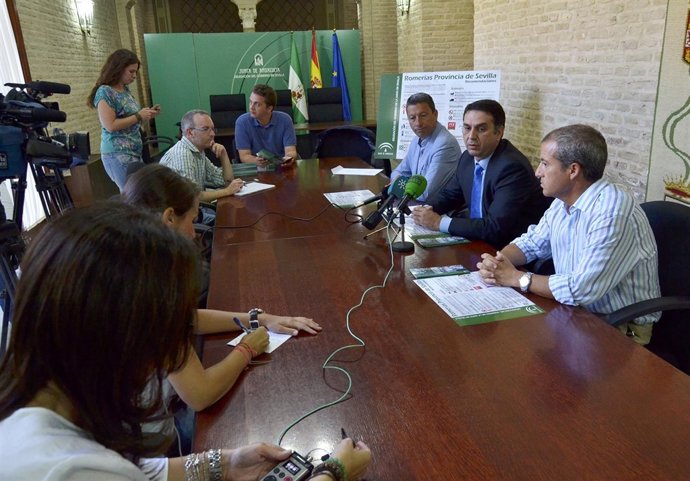 Rueda de prensa de presentación de la campaña.