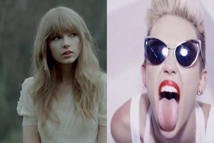 Miley Cyrus llama "frígida" a Taylor Swift