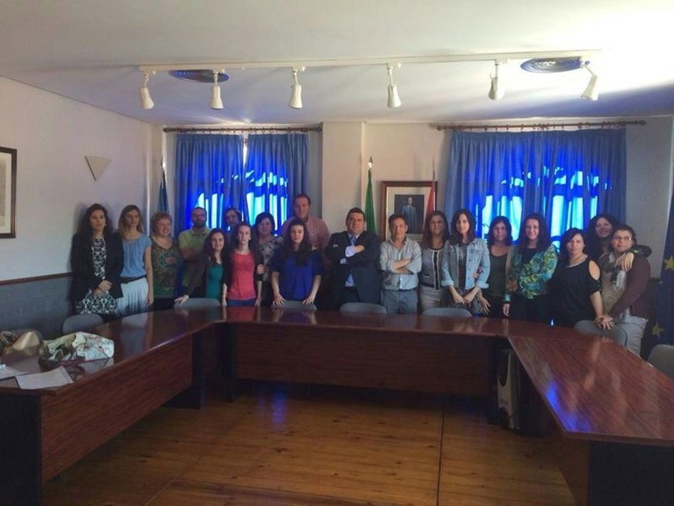 Entrega de diplomas Puebla de Obando