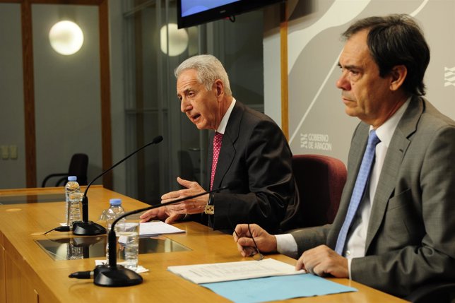 Modesto Lobón y Luis Marruedo.