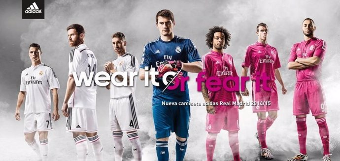 Nuevas equipaciones Real Madrid adidas 2014-15