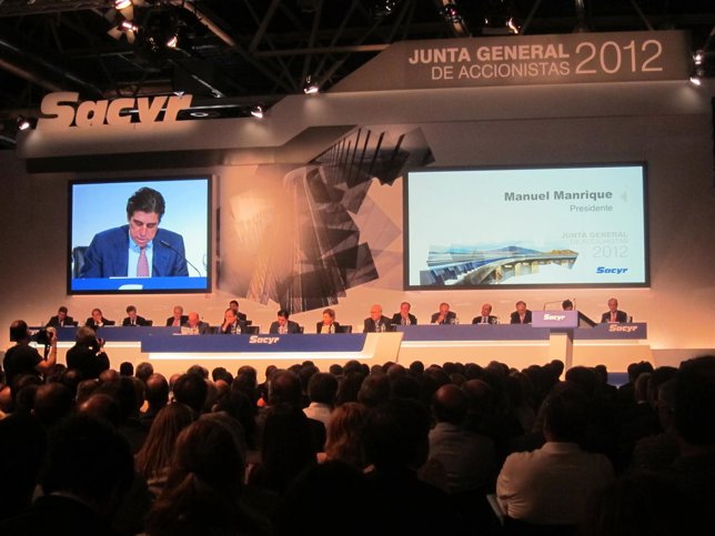 Sacyr, Junta De Accionistas De 2102