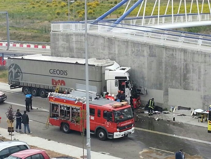 Imagen del accidente