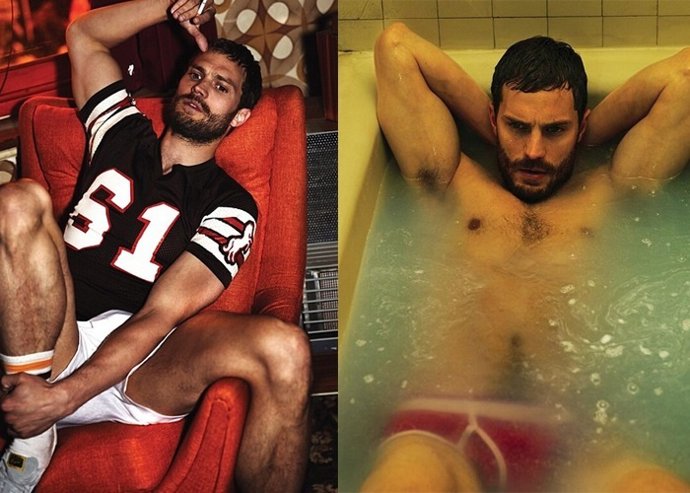 Jamie Dornan posa de manera provocativa para Interview
