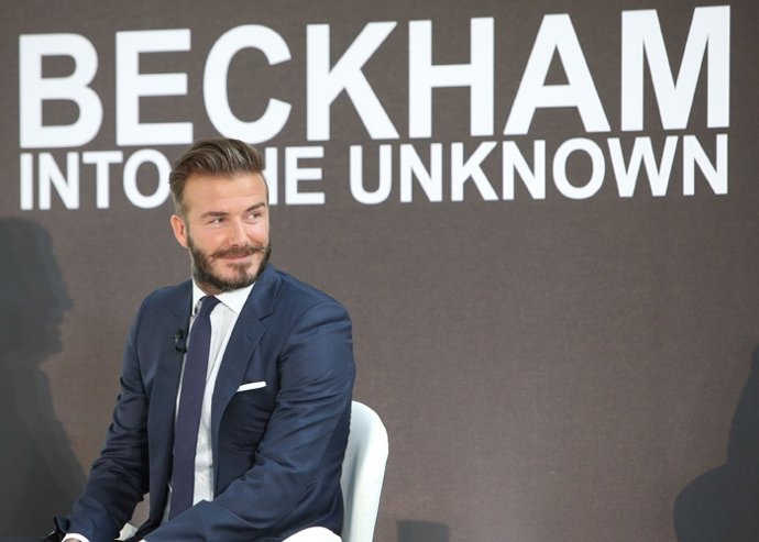  David Beckham Attends A Photocall To Launch 
