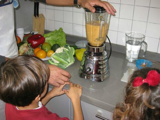 Niños aprenden hábitos saludables