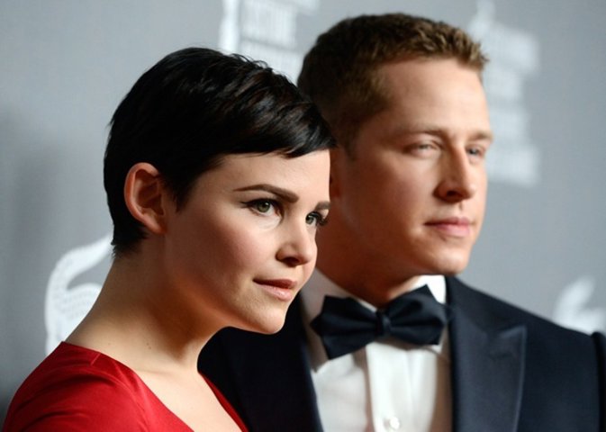 Actress Ginnifer Goodwin and Josh Dallas atten