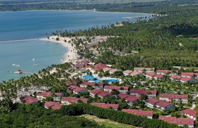 Vista Aérea Del Complejo Residencial Bahía Príncipe En República Dominicana