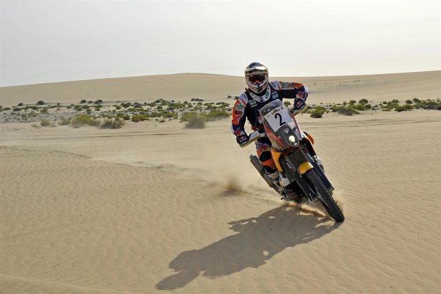 El piloto de rallys Marc Coma (KTM)