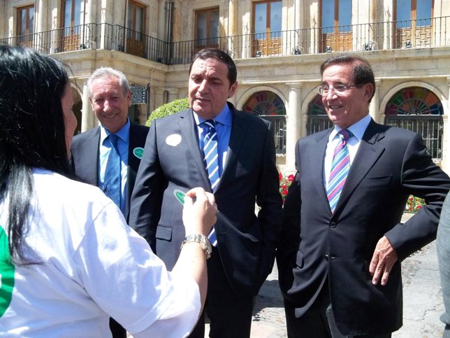 Imagen de la visita de Sáez Aguado