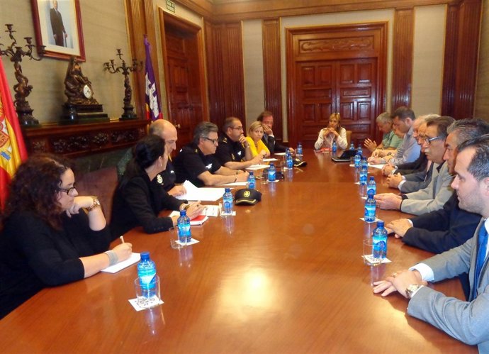 Reunión delegación Gobierno Baleares y FEHM