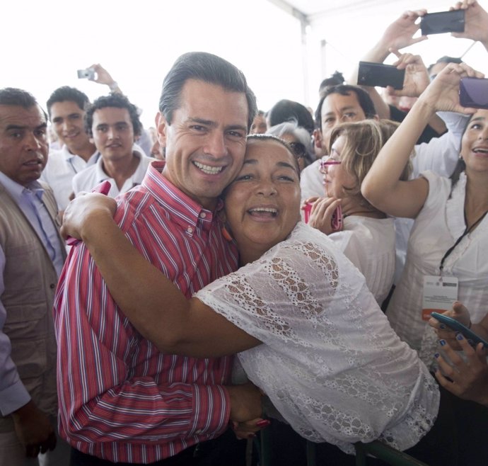 El presidente de México, Enrique Peña Nieto