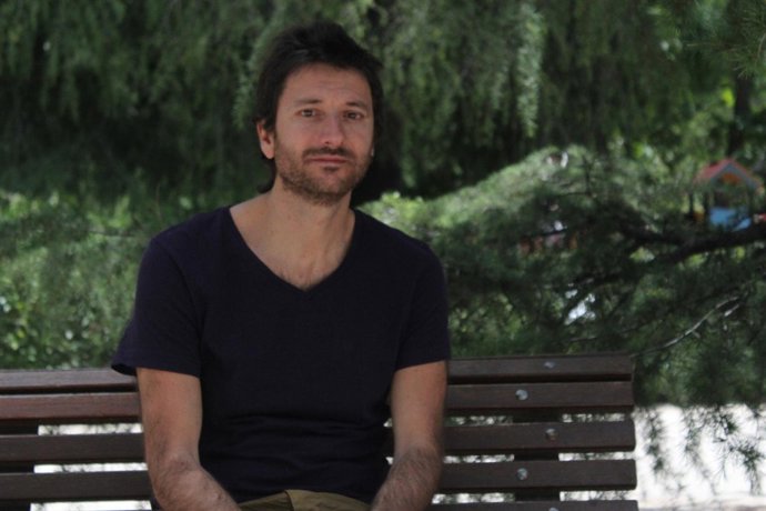 El escritor Santi Fernández Patón