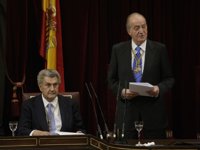El Rei creu que l'"exemple" dels parlamentaris constituents ha de ser la "inspiració" dels polítics actuals