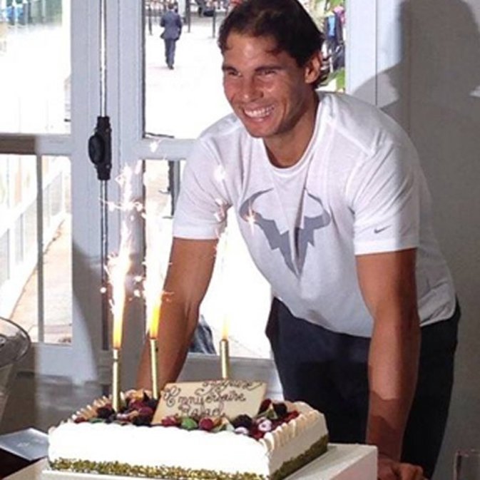 Rafa Nadal cumpleaños sorpresas
