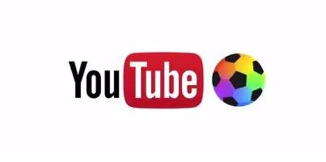 Logotipo de Youtube con motivo de la campaña #PorudToPlay