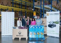 Fundación Renault para la Movilidad Sostenible dona material a Mensajeros de la 